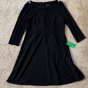 Tommy Hilfiger Elegant Black Long Sleeve Dress